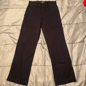 Boys Navy Polo Pants